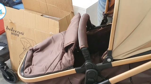 how to assmble Belecoo Baby Stroller X1-D كيف تركب استرولر بليكو смотреть онлайн
