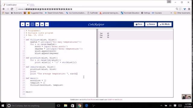 Multiple Lists in Python смотреть онлайн