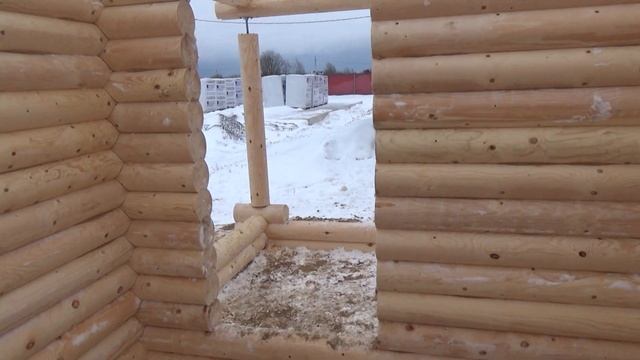 Сруб Бани 3.5.0х8.0м с крыльцом из бревна "Монделево". Цена в СПб 141.047 руб. смотреть онлайн