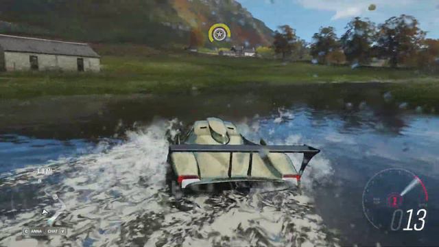 Forza Horizon 4/Burnout cheat/Making burnout in water! смотреть онлайн