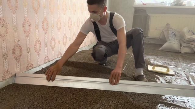 Сухая стяжка Knauf, ремонт полов. Дмитрий СуперПол смотреть онлайн