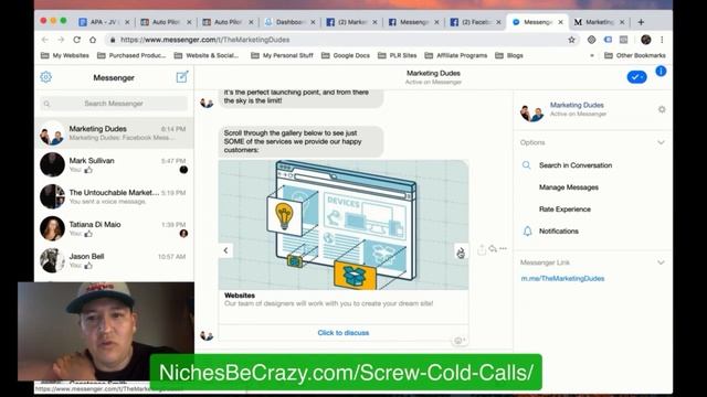 ? Screw Cold Calling (Check This Out) - Chat Bot Solution! ? смотреть онлайн