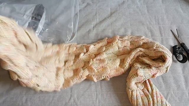 Плед - хвост русалки из Китая смотреть онлайн