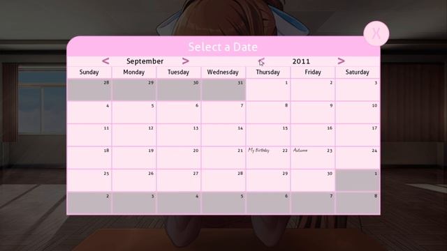 Telling Monika That My Birthday Is The Same Day As Hers | "Monika After Story" Mod смотреть онлайн