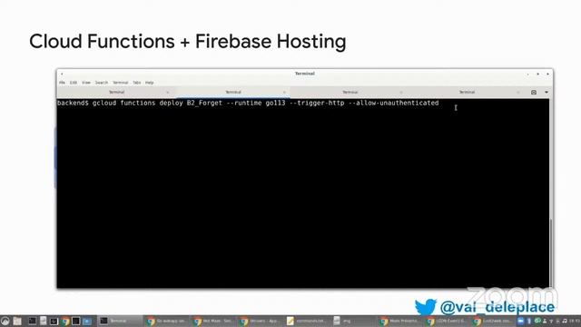 GoDevNet: Go webapp serverless options in GCP - Valentin Deleplace смотреть онлайн