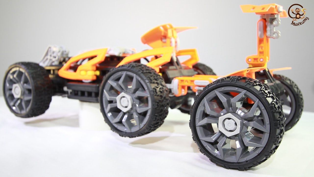 Открываем игрушки. Машинка конструктор на пульте управления. МанкиИгрушки смотреть онлайн