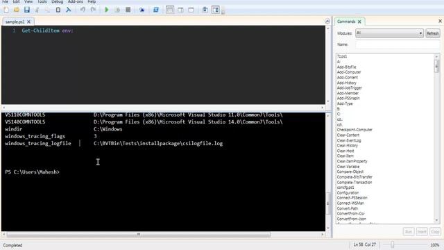 Windows Powershell Get Environment Variables смотреть онлайн