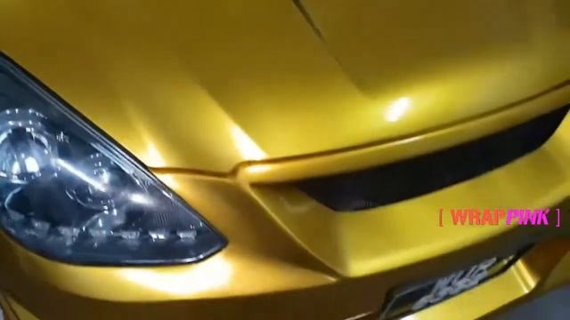 Modifikasi Mobil Caldina Wrapping Candy Gold Full Body смотреть онлайн
