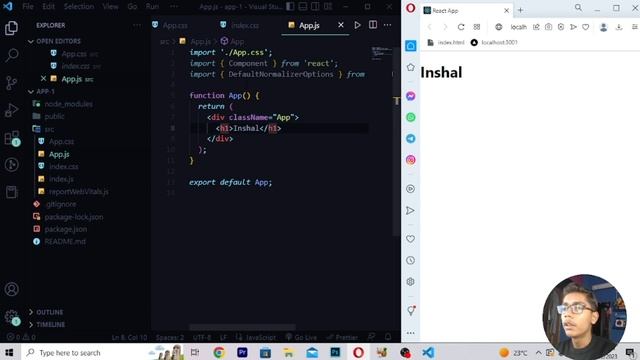 React 18 Fundamentals Crash Course 2023 - Default And Name Exports In React смотреть онлайн