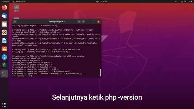 Tutorial Install PHP di LINUX UBUNTU смотреть онлайн