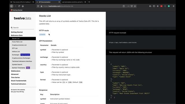 Twelve Data API - Free stock API for developers and investors смотреть онлайн