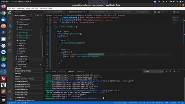 Angular Tutorials - Malayalam | Part -18 | "Route - Guard" (Session 2) смотреть онлайн