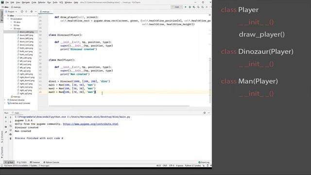 #1 Создаем игру на Python (pygame) смотреть онлайн