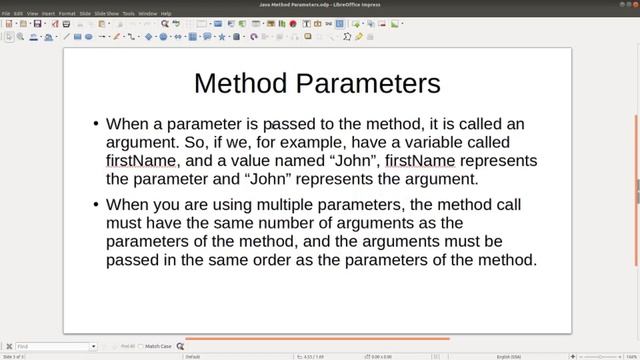 Java Fundamentals Tutorial for Beginners - Method Parameters смотреть онлайн