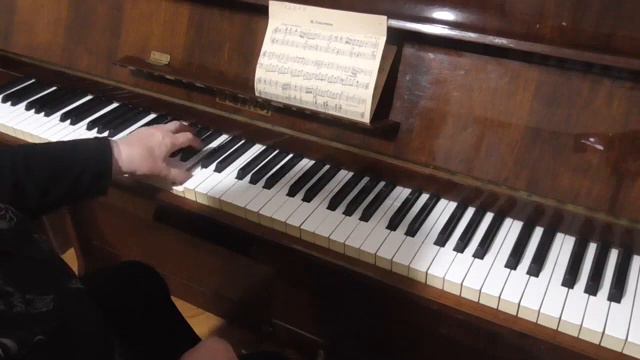 Разучиваем на ф-но:Гедике Сонатина До маж(Красивые сонатины для начинающих) смотреть онлайн