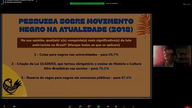 Ensino da história e da cultura afro-brasileira e indígena nas escolas - Prof. Dr. Amílcar Pereira смотреть онлайн