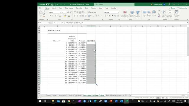 Multiple Linear Regression-When to stop eliminating outliers, dealing with insignificant variables смотреть онлайн