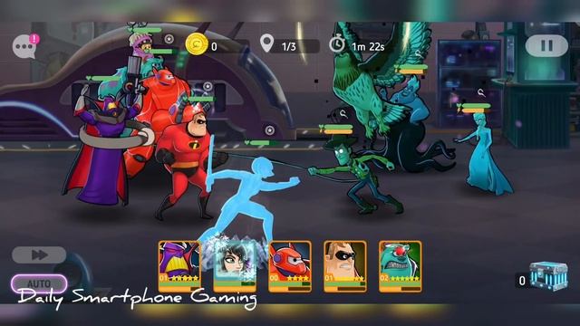 Disney Heroes Battle Mode CHAPTER 17 / TEAM LEVEL 110 PART 530 Gameplay Walkthrough - iOS / Android смотреть онлайн