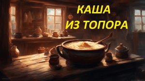 Каша из топора. Русская народная сказка. Аудиосказка.  Сказки на ночь. Сказки перед сном.