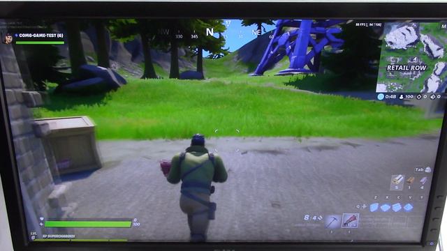 Test DELL OptiPlex i5 2500 with GTX1650 on Fortnite High and Epic graphics details. смотреть онлайн