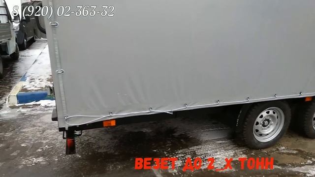 Прицеп на Газель 3, 4, 5 и 6 метров смотреть онлайн