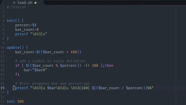 Add a Simple LOADING BAR To Your Shell Scripts! смотреть онлайн