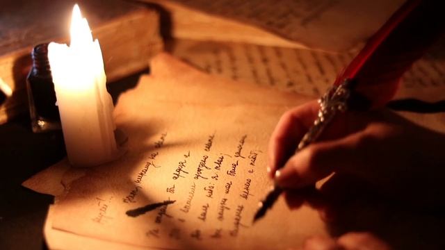 Tatyana's letter to Onegin ASMR ✨? Writing Sounds For Sleep смотреть онлайн