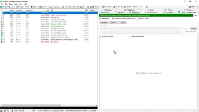 Feature Highlight: Fiddler AutoResponder
