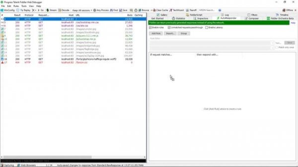 Feature Highlight: Fiddler AutoResponder