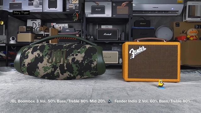 JBL Boombox 3 vs Fender Indio 2 смотреть онлайн