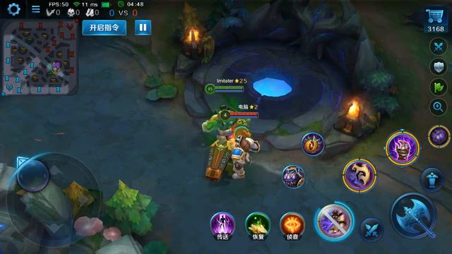 Heroes Evolved Mobile - Rahotep Toxic Giant Skin Preview смотреть онлайн