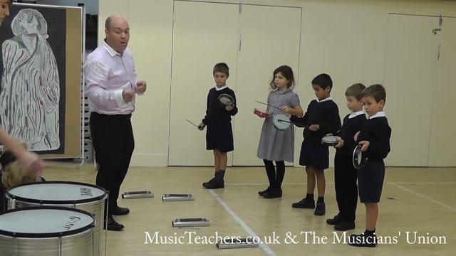 Primary Music Lesson: Rhythmically Speaking: 8 Preparing the Ensemble: Tamborim смотреть онлайн