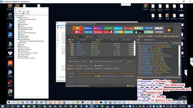 Unbrick Xiaomi Redmi Note 8 Stuck EDL (Qualcomm 9008 - Black Screen)