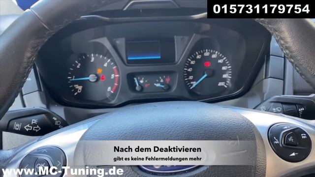 Ford Transit AdBlue deaktivieren ( P20EE SCR NOx ) смотреть онлайн