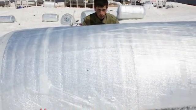 Консервирование снега для Олимпийских игр в Сочи 2014 смотреть онлайн