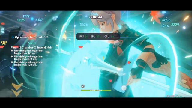 Realme GT Neo 2 VS Genshin Impact Spiral abyss 3.5 floor 12 смотреть онлайн