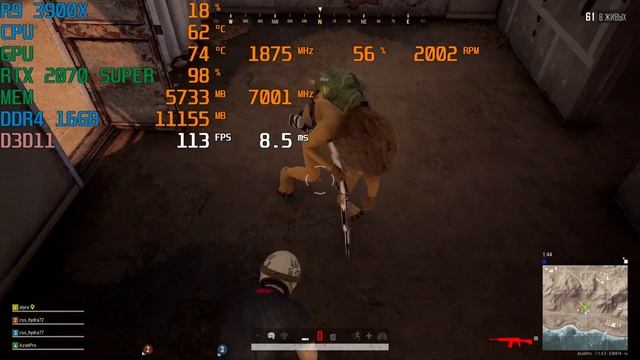 RYZEN 9 3900X RTX 2070 SUPER. ТЕСТ В BF V и PUBG