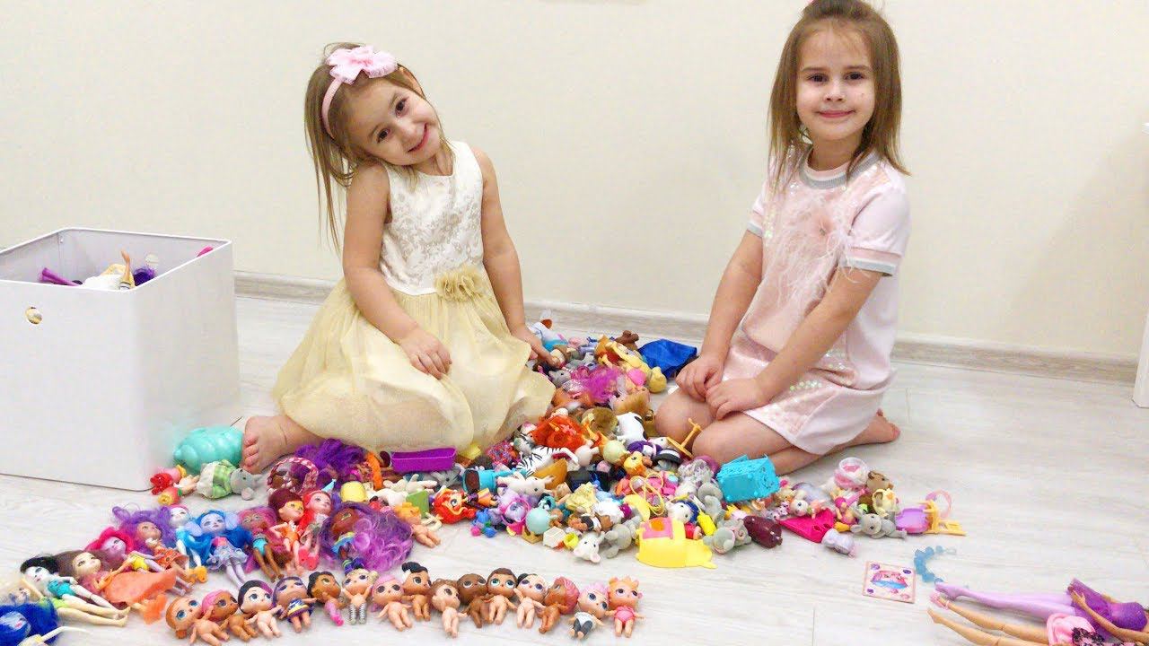 Делимся ЧЕЛЛЕНДЖ ! Share Toys CHALLENGE ! смотреть онлайн