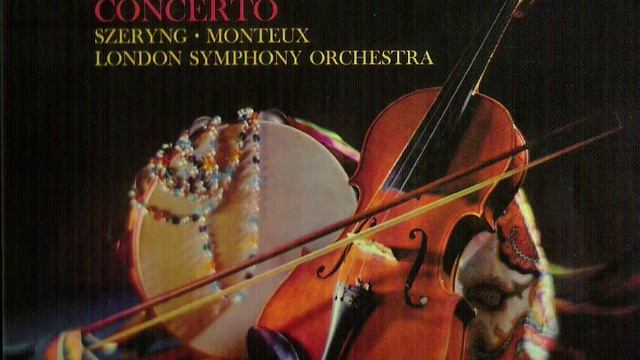 Brahms Violin Concerto / Henryk Szeryng / Pierre Monteux, LSO (JM-XR24021)