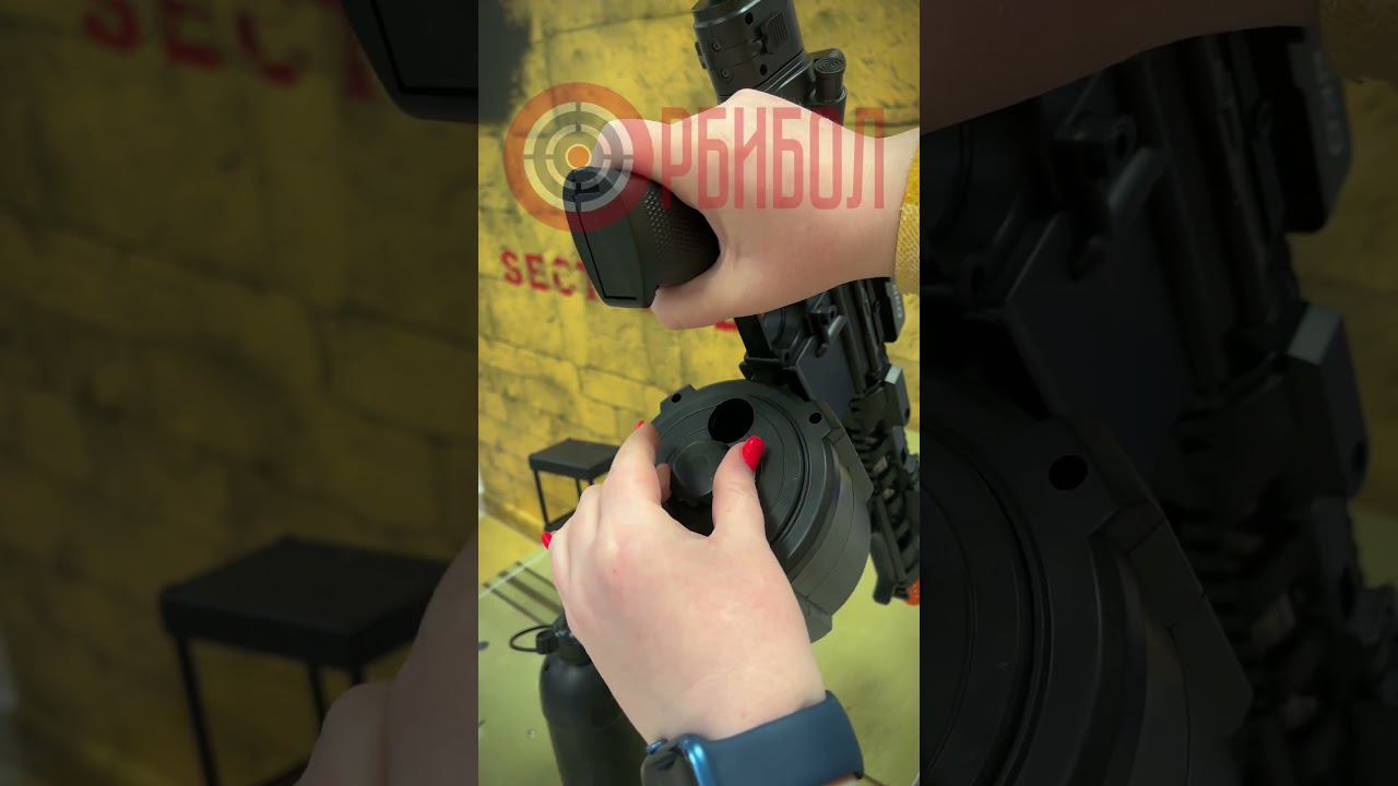 Замер скорости М4 барабан #орбибол #орбиз смотреть онлайн