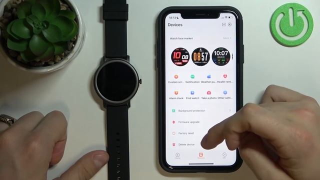 Как отключить от айфона часы MIBRO AIR / Отмена сопряжения между айфоном и часами MIBRO AIR смотреть онлайн