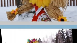 Симпатяга кукла чучело масленица