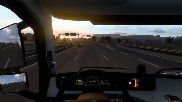 Euro Truck Simulator 2 | No Commentary | Volvo FH16 | Stuttgart to Salzburg | Cockpit POV | 2022 смотреть онлайн