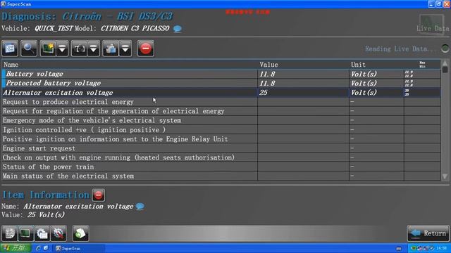 PSA-COM BT psa programming and coding tool software testing video from www.ufodiag.com смотреть онлайн