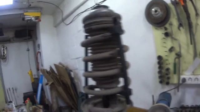 Opel Zefira B как заменить передние стойки амортизатора и стабилизатора