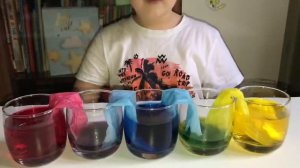 Опыты/эксперименты с водой и красками. experiments for children with water and paints