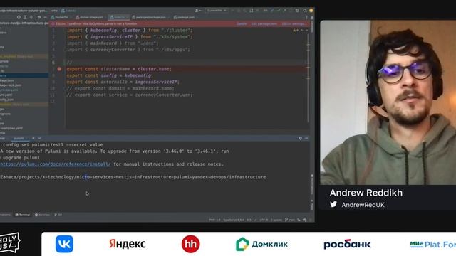 Andrew Reddikh, Alex Korzhikov — Develop, build, deploy Node.js microservices w/ NestJS & Pulumi р. смотреть онлайн