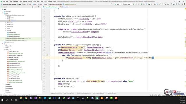 Kotlin Android Tutorial - New Uber Clone #23 Rider App Confirm Pickup Spot смотреть онлайн