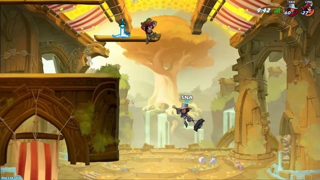 Brawlhalla - How to Grind Levels and Gold Fast (Solo or with a Friend) - @snackxs смотреть онлайн