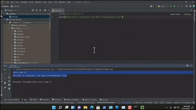 Creating a Python Project | Lesson 2 смотреть онлайн